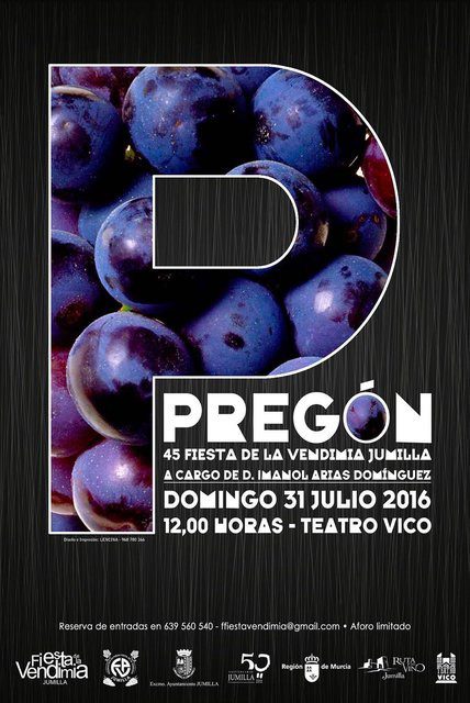 Pregón Fiesta de la Vendimia 2016