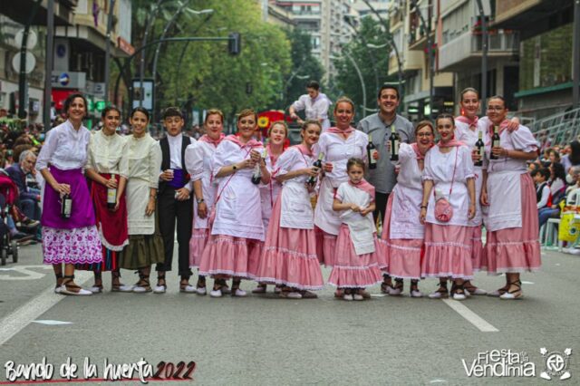 Fiesta de la Vendimia en el Bando de la Huerta