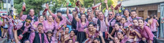 Jumilla se tiñe de morado con la Cabalgata del Vino