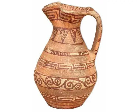 Oinochoe para servir vino