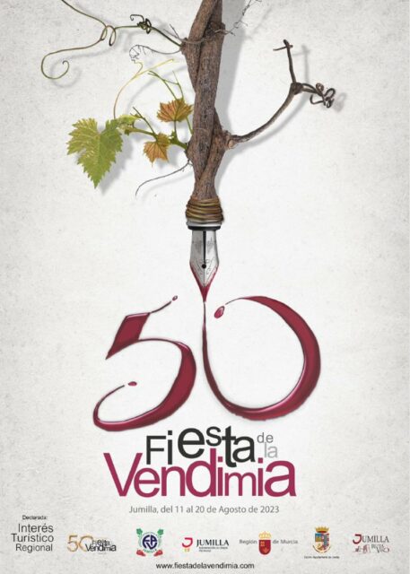 Cartel Fiesta de la Vendimia de Jumilla 2023