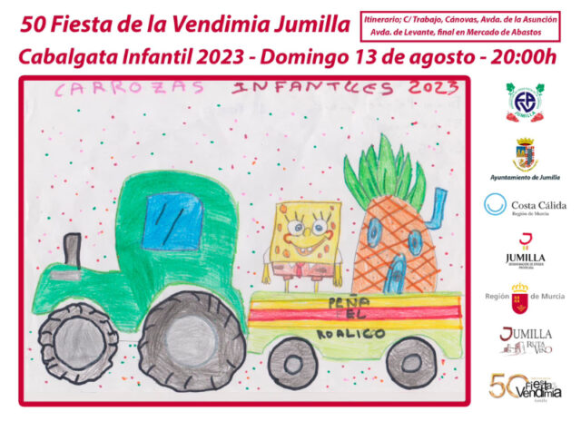 Cartel cabalgata infantil 23