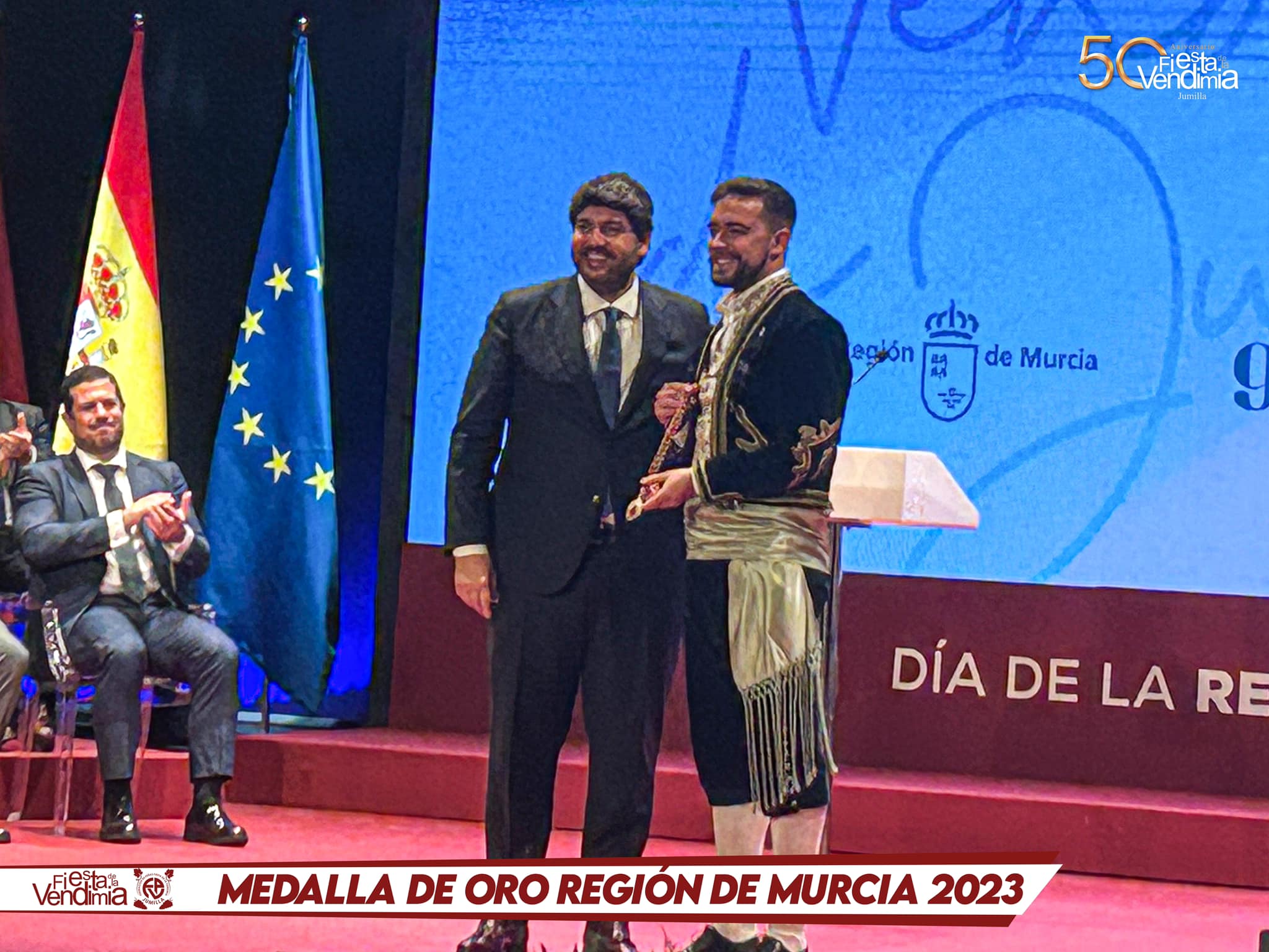 Recibida La Medalla De Oro De La Región De Murcia Fiesta De La